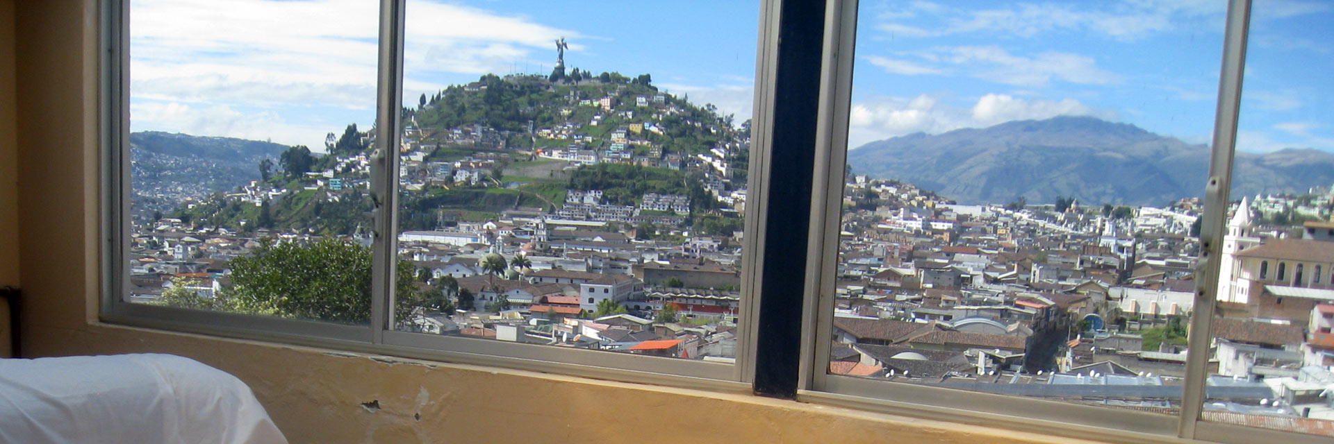 Host family with great view over historic center